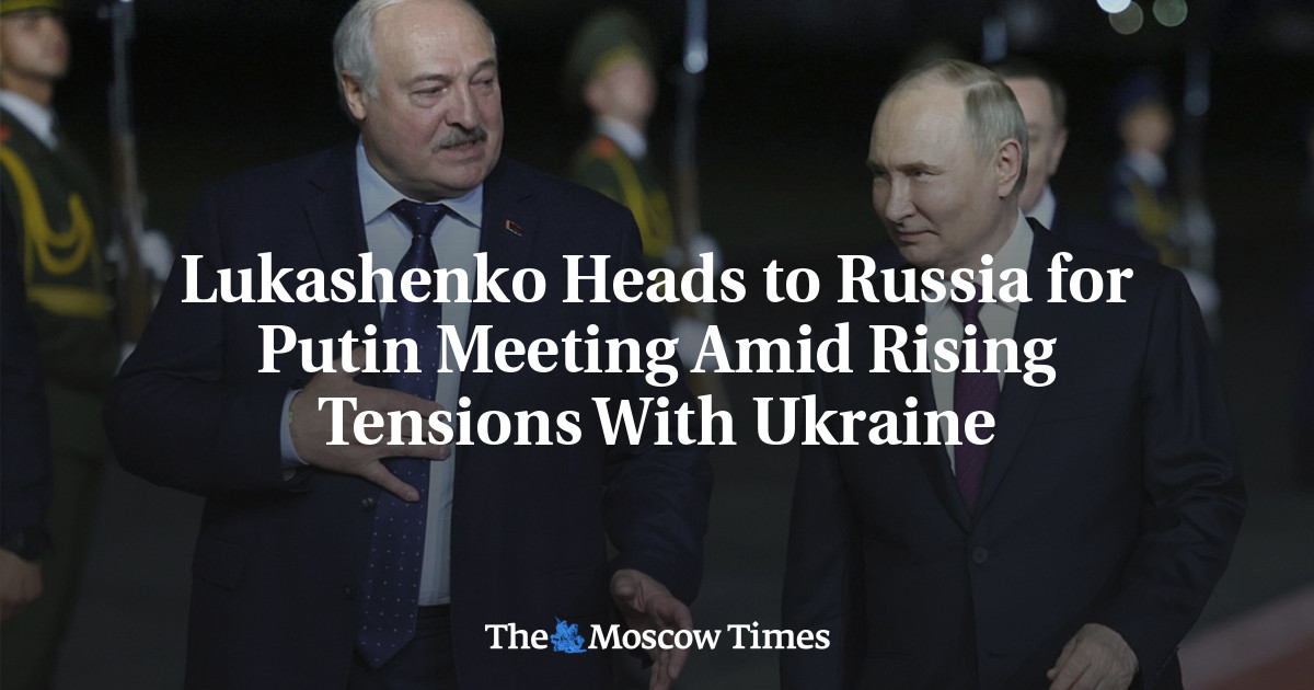 Lukashenko heads to Russia to meet with Putin