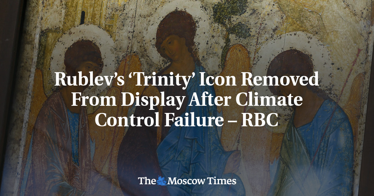 Rublev’s ‘Trinity’ Icon Removed From Display After Climate Control Failure – RBC