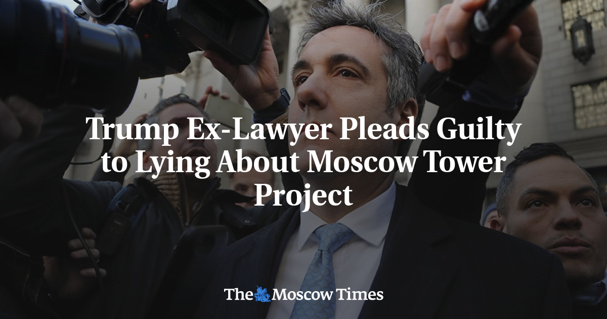 Mantan pengacara Trump mengaku bersalah berbohong tentang proyek Menara Moskow