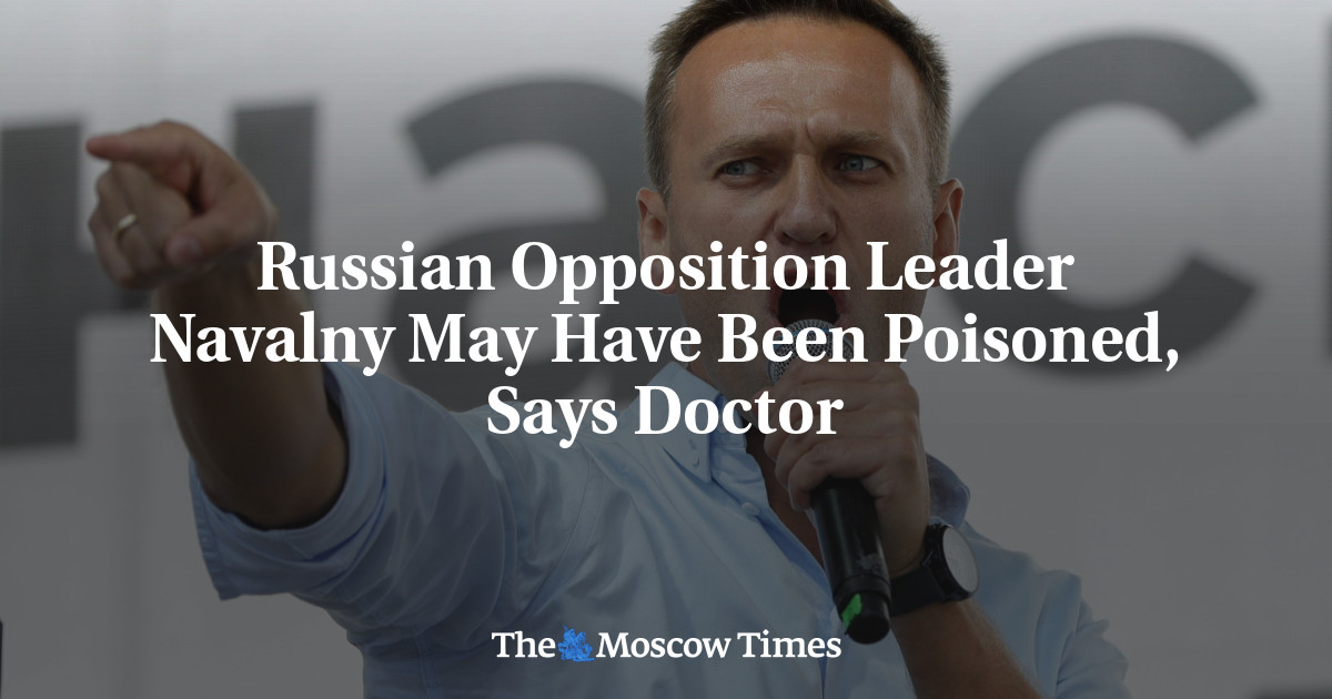 Pemimpin oposisi Rusia Navalny mungkin telah diracuni, kata dokter