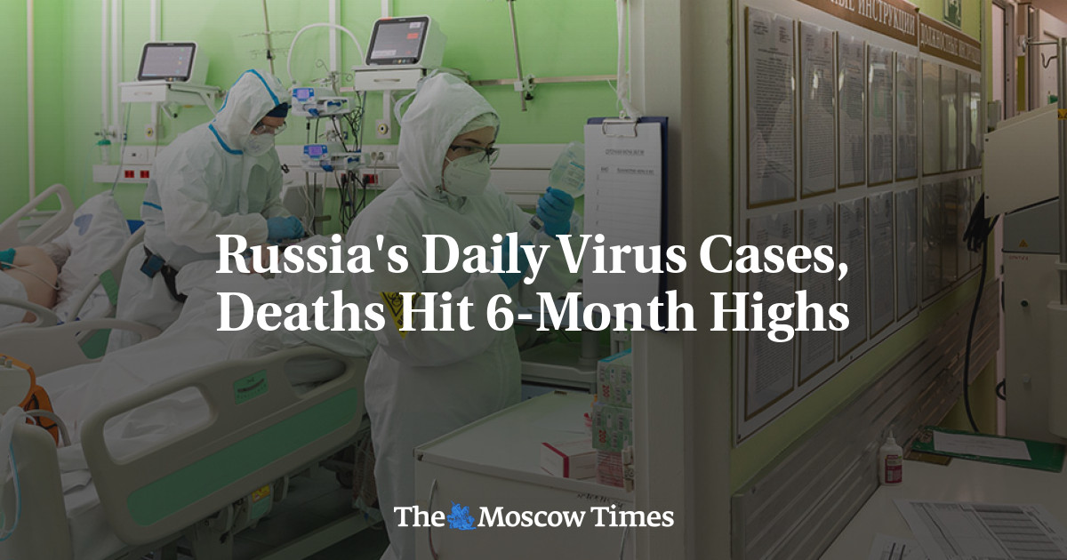 Kasus virus harian Rusia, kematian mencapai tertinggi 6 bulan