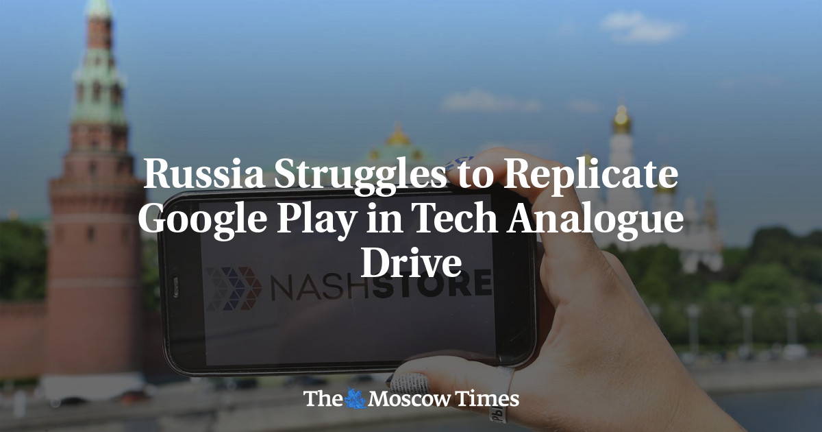 Россия изо всех сил пытается воспроизвести Google Play на Tech Analog Drive