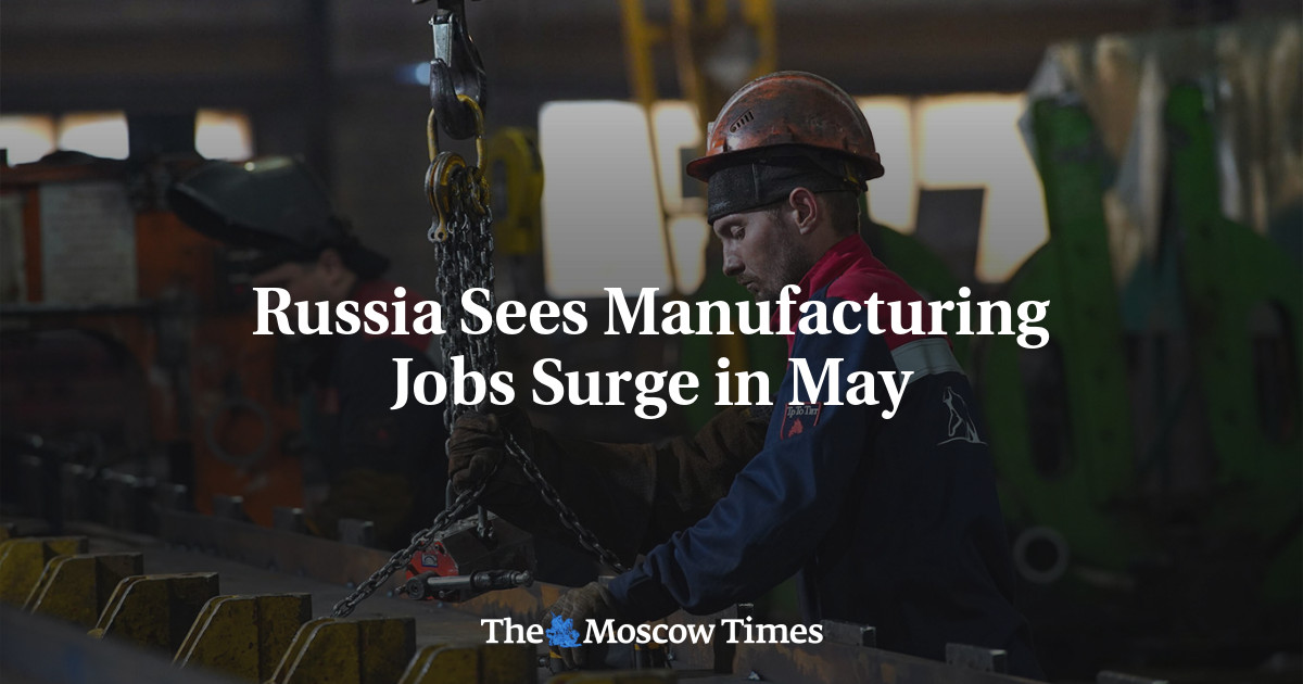В России в мае ожидается рост занятости в промышленности
