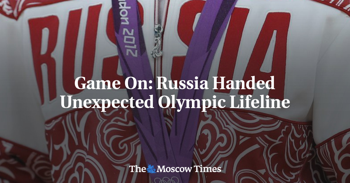 Rusia menyerahkan garis hidup Olimpiade yang tak terduga