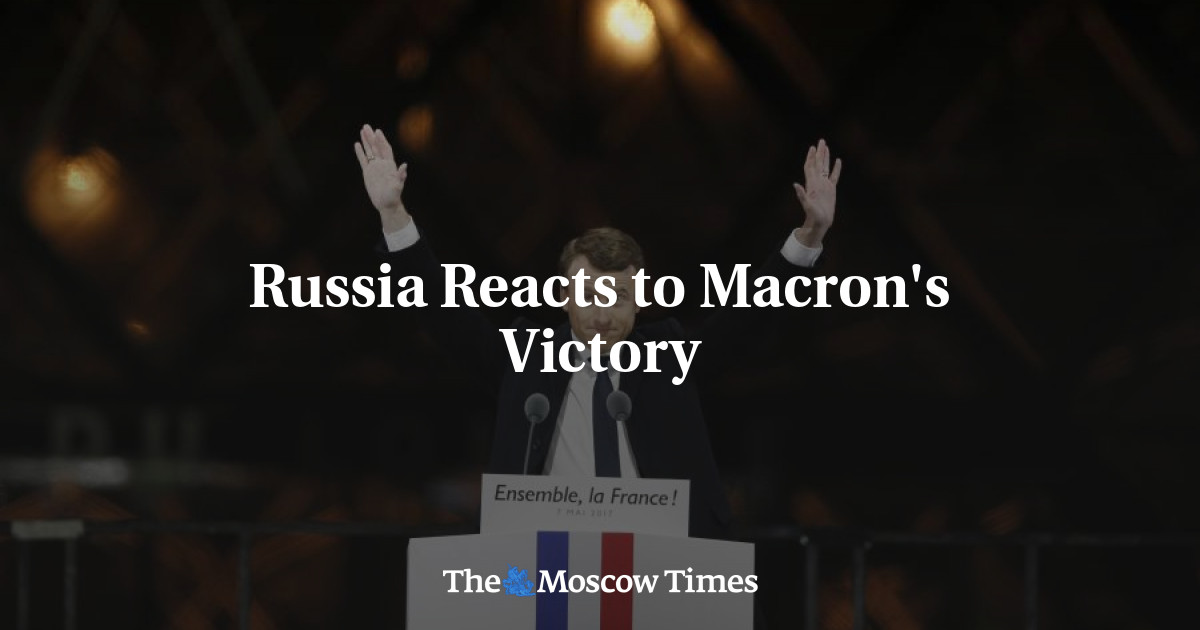 Rusia bereaksi terhadap kemenangan Macron