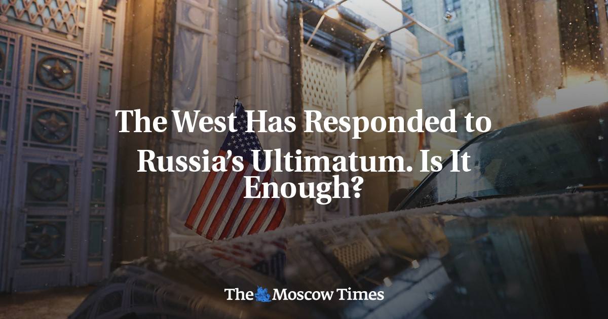 Barat menanggapi ultimatum Rusia.  Apa itu cukup?