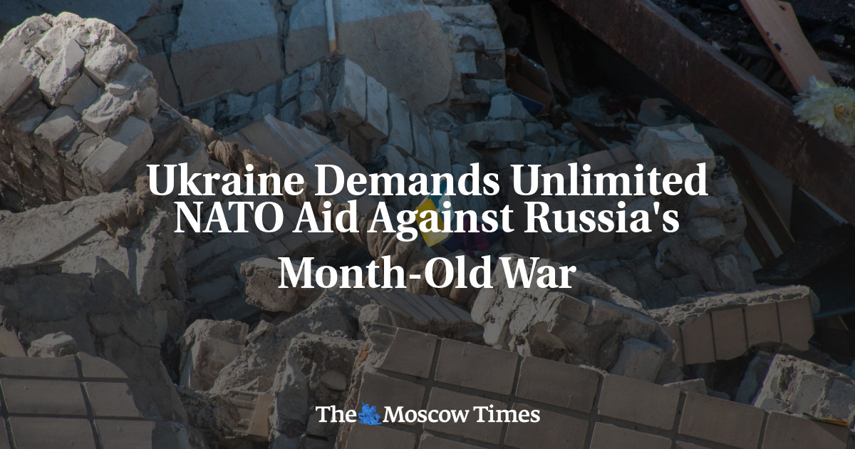 Ukraina menuntut bantuan NATO yang tidak terbatas untuk melawan perang yang telah berlangsung berbulan-bulan oleh Rusia