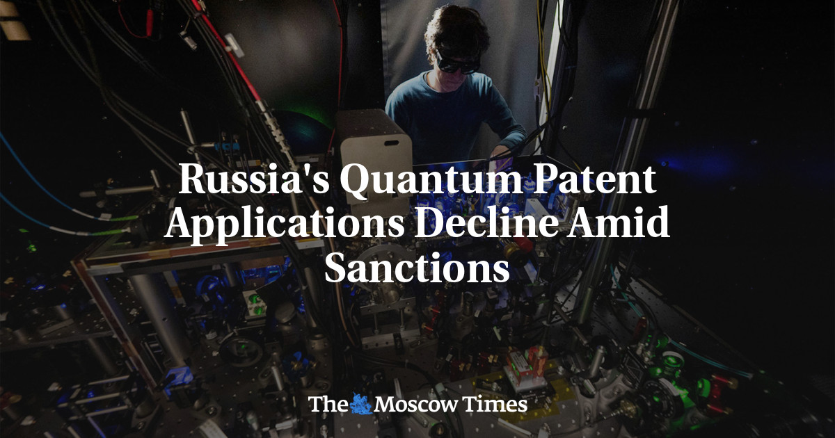 Количество заявок на квантовые патенты в России сократилось из-за санкций