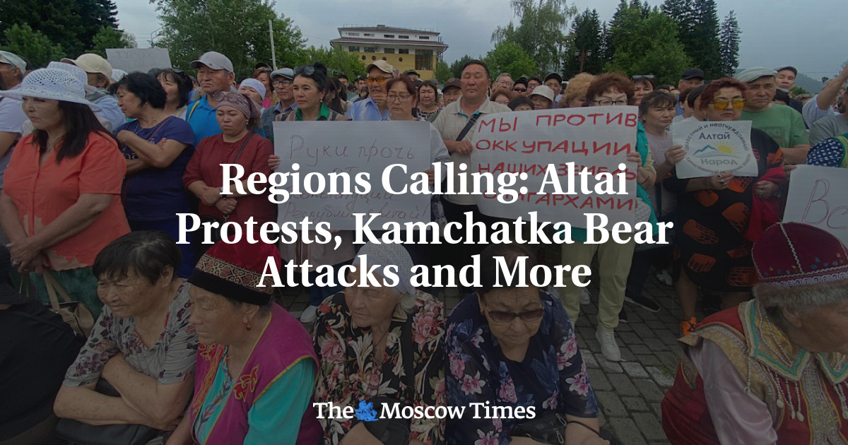 Regions Calling: Altai Protests, Kamchatka Bear Attacks and More