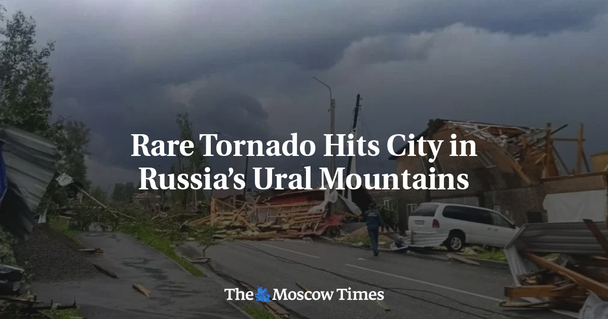 Rare Tornado Hits City in Russia’s Ural Mountains