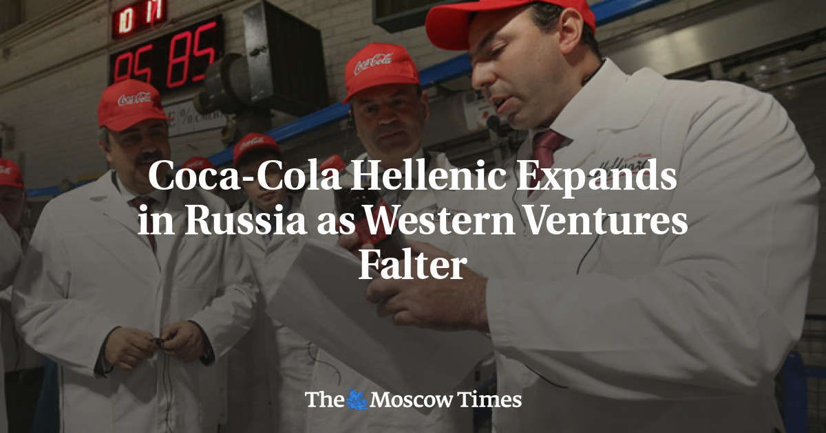 Coca-Cola Hellenic berekspansi di Rusia seiring dengan melemahnya Western Ventures