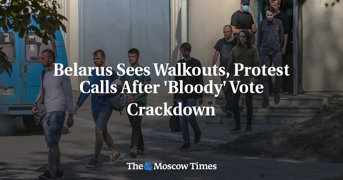 Belarus melihat pemogokan, seruan protes setelah penindasan suara ‘berdarah’