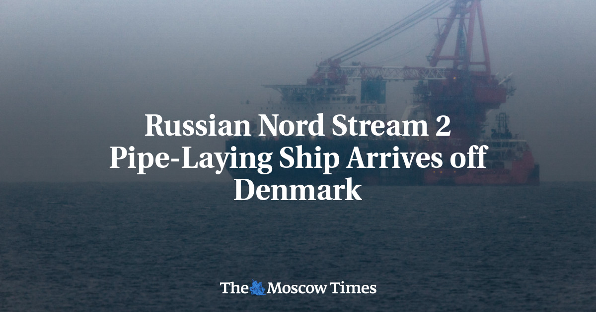 Kapal pipa Nord Stream 2 Rusia tiba dari Denmark