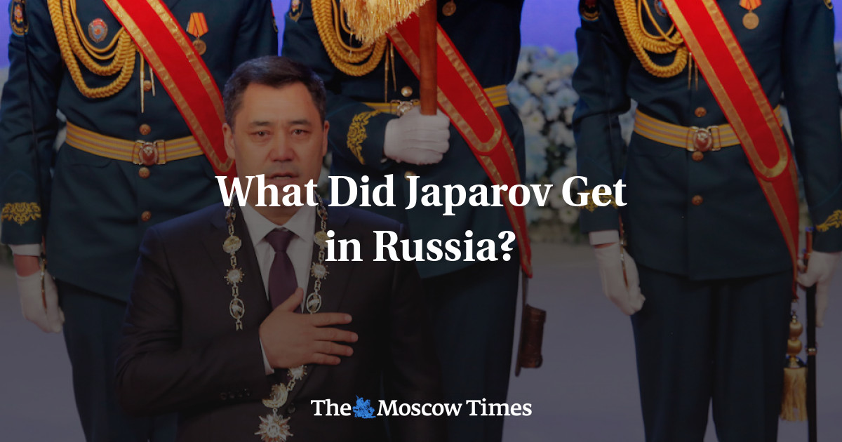 Apa yang didapat Japarov di Rusia?