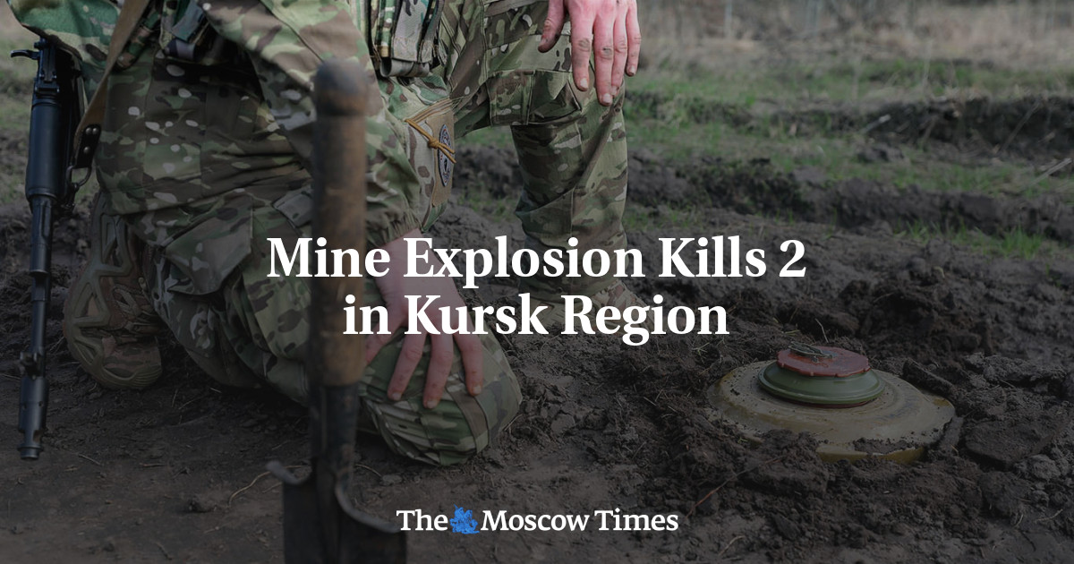 Mine Explosion Kills 2 in Kursk Region
