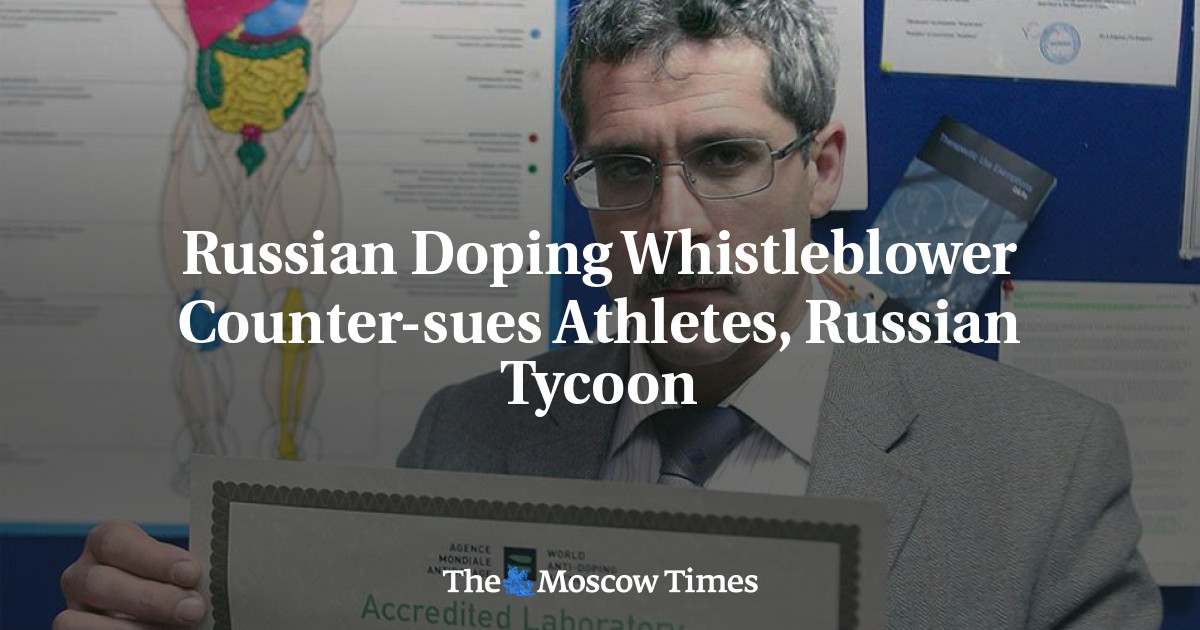 Pelapor doping Rusia menggugat atlet, taipan Rusia