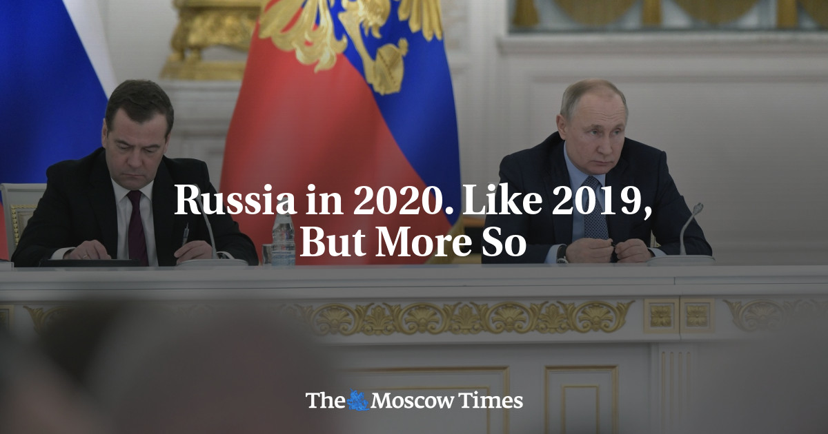 Rusia pada tahun 2020. Seperti tahun 2019, namun lebih dari itu