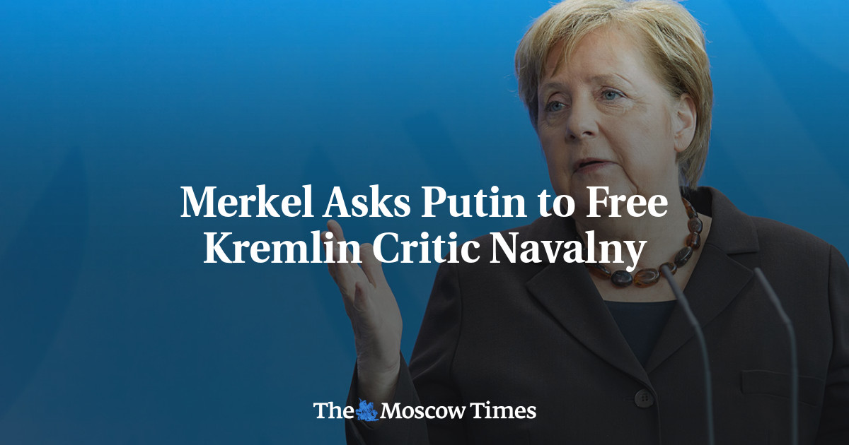 Merkel meminta Putin membebaskan pengkritik Kremlin, Navalny