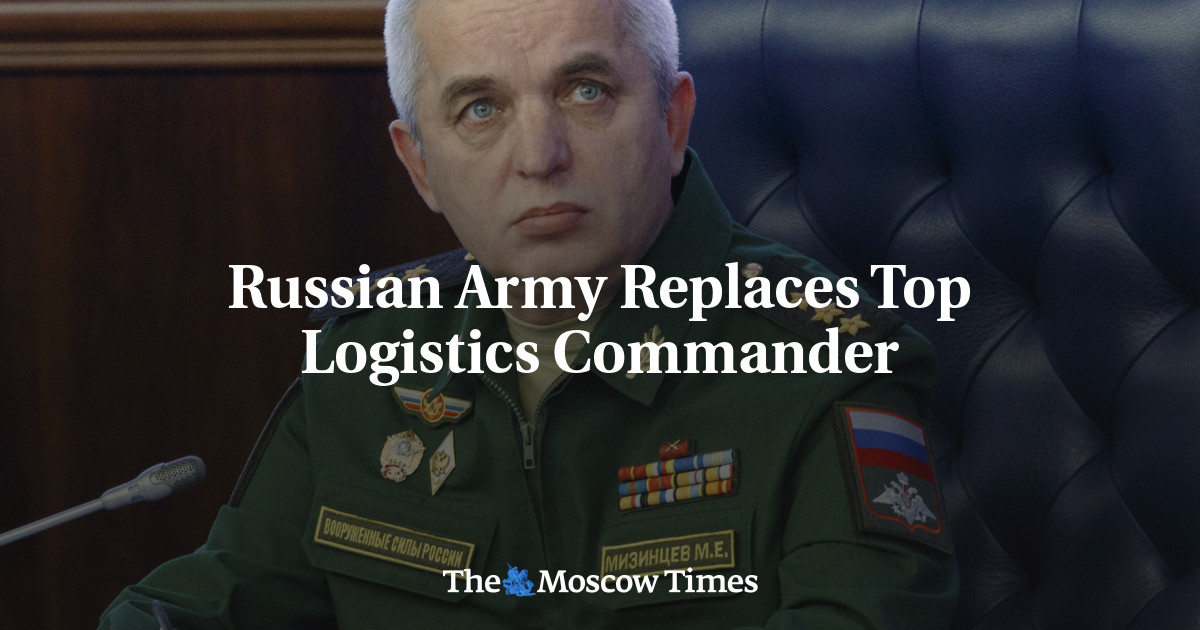 Russian Army Replaces Top Logistics Commander
