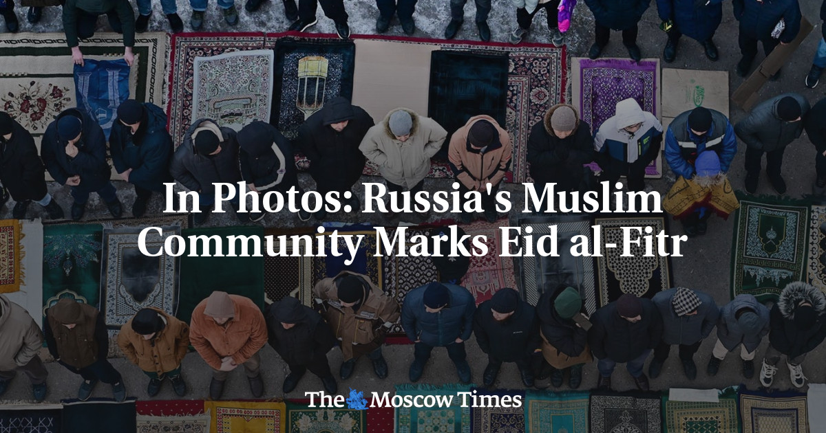 In Photos: Russia's Muslim Community Marks Eid al-Fitr