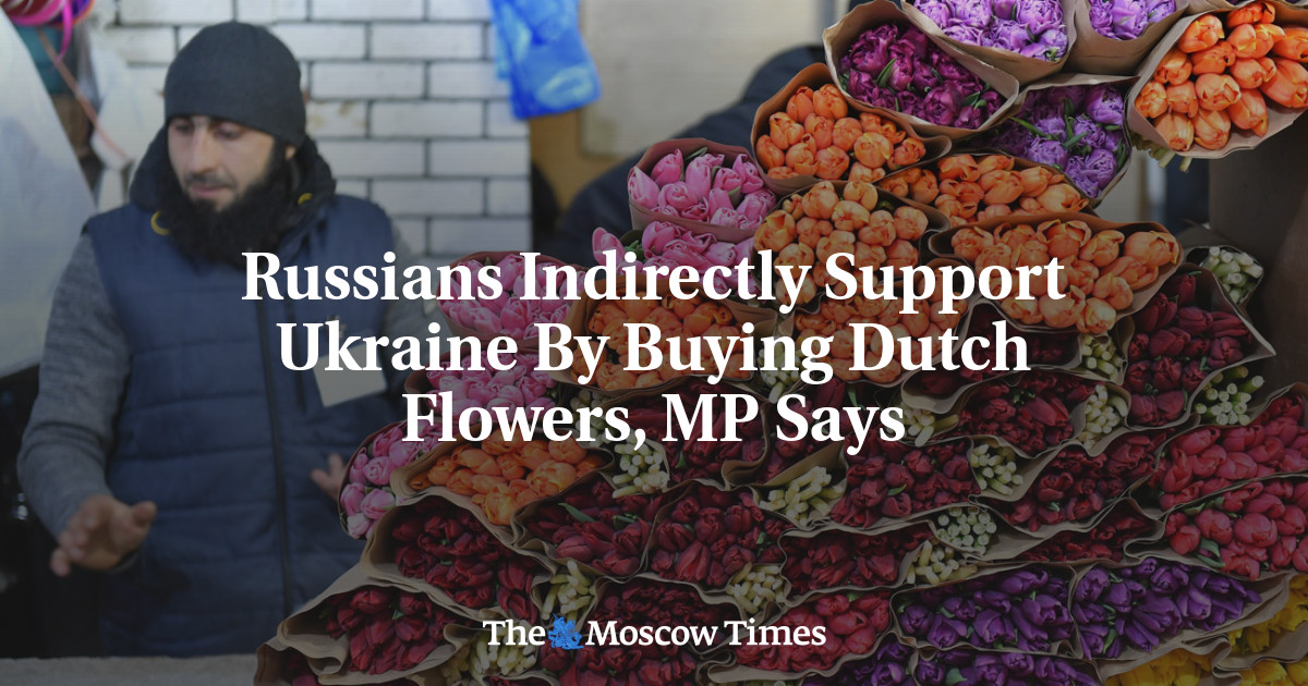 Russen steunen Oekraïne indirect door Nederlandse bloemen te kopen, zegt Kamerlid