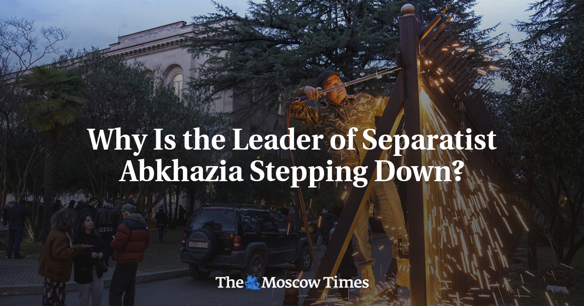 Why Is the Leader of Separatist Abkhazia Stepping Down?