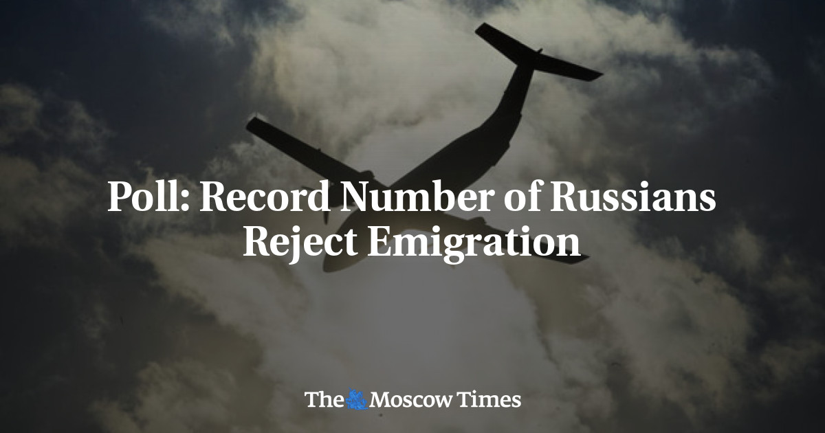 Rekor jumlah orang Rusia yang menolak emigrasi