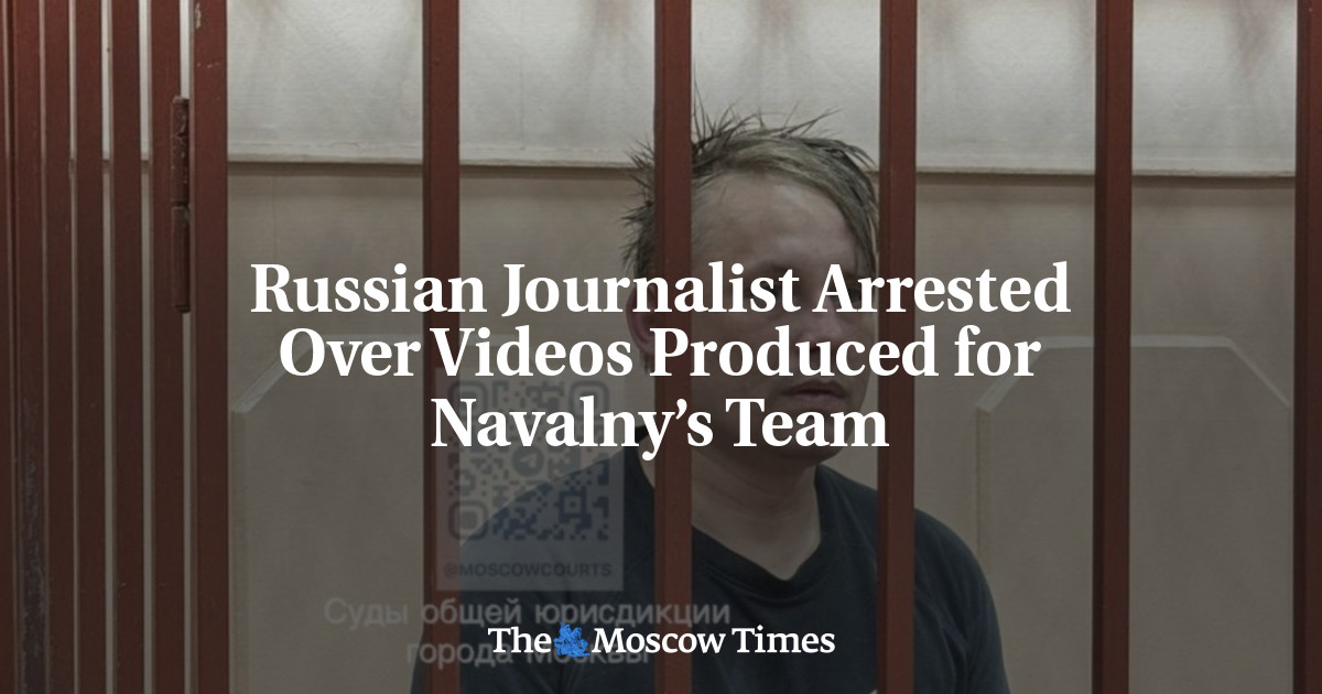 Российского журналиста арестовали за видеоролики, снятые для команды Навального