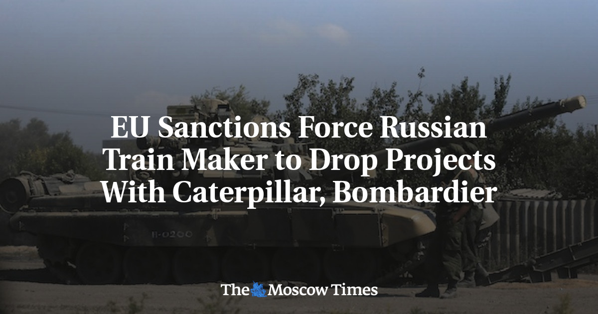 EU Sanctions Force Russian Train Maker to Drop Projects With