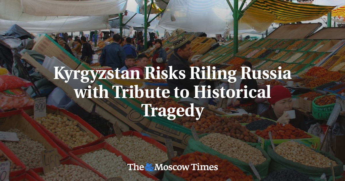 Kyrgyzstan berisiko membuat Rusia kesal dengan penghormatan terhadap tragedi sejarah