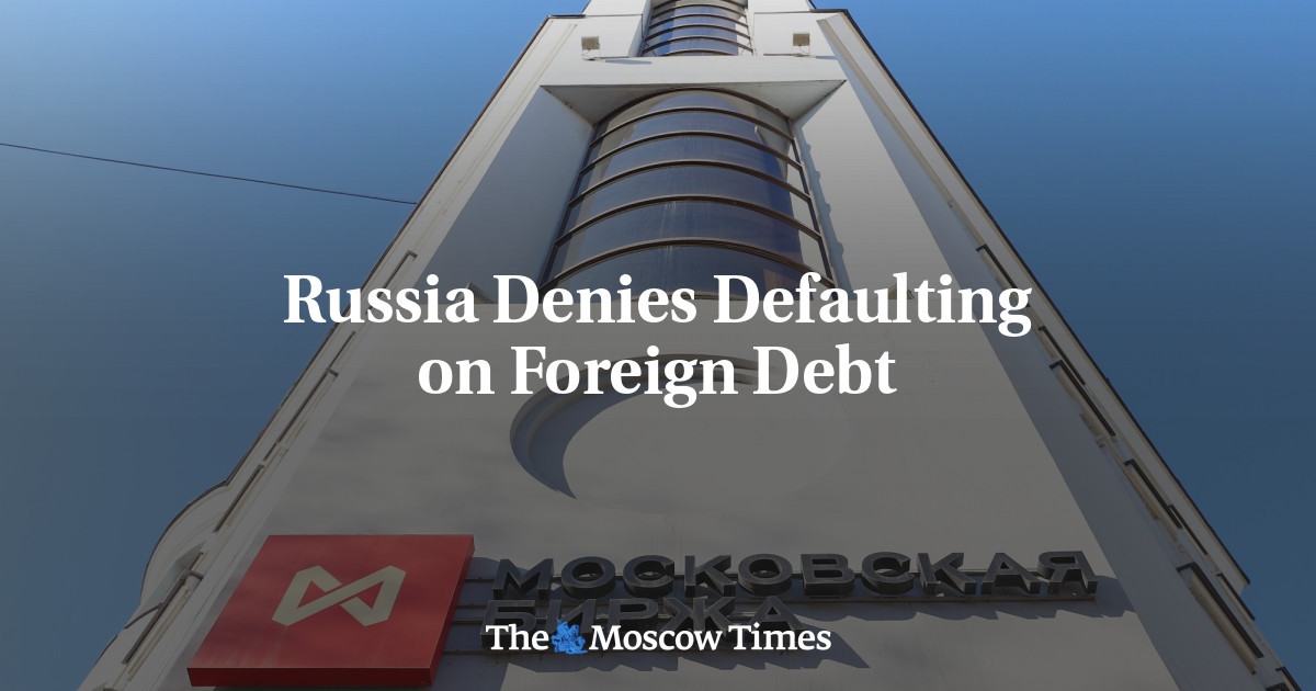 Rusia menyangkal gagal bayar utang luar negeri