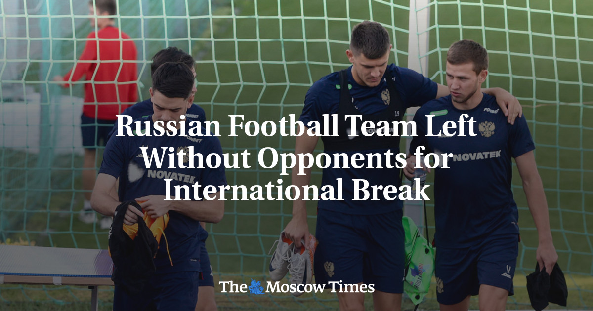 Russian Football Team Left Without Opponents for International Break