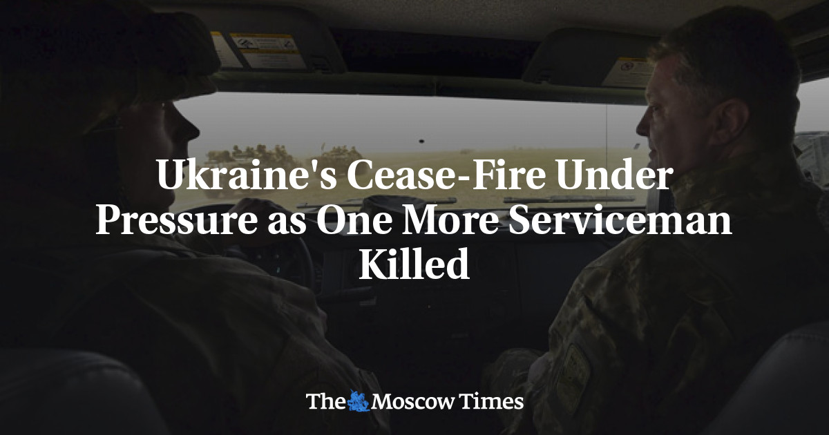 Gencatan senjata Ukraina di bawah tekanan karena satu prajurit lagi tewas