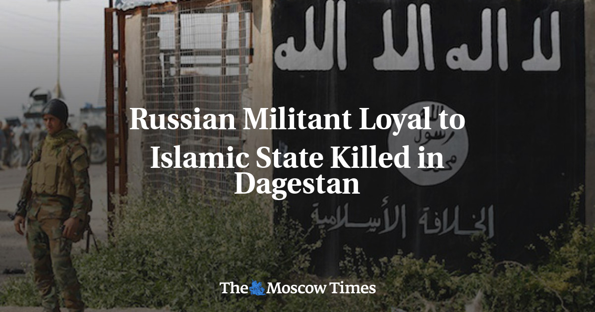 Russian Militant Loyal to Islamic State Killed in Dagestan