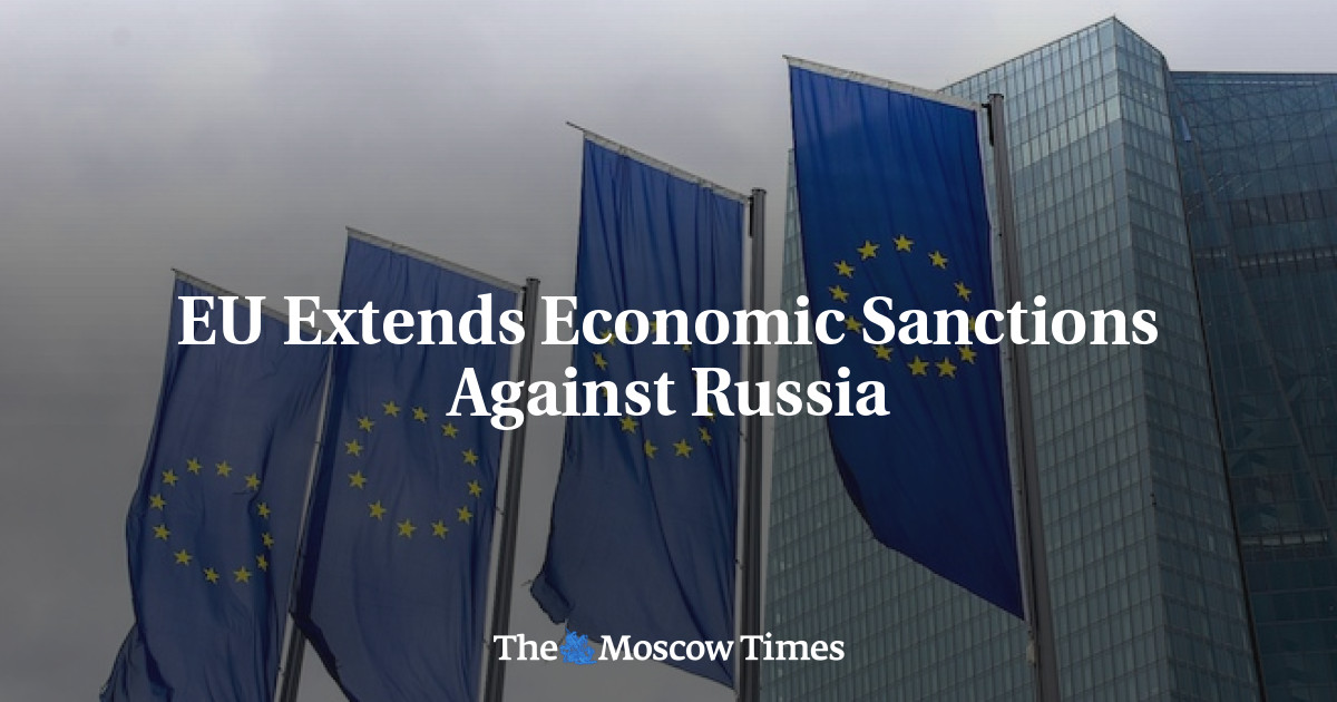 EU Extends Economic Sanctions Against Russia