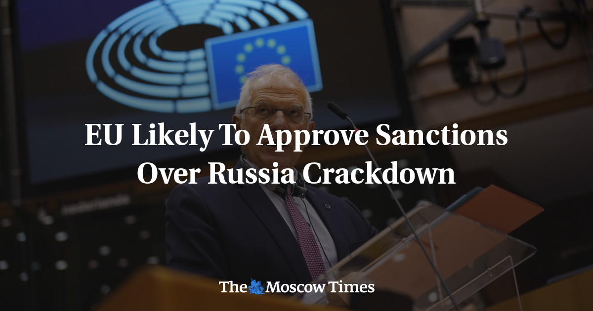 UE kemungkinan akan menyetujui sanksi atas tindakan keras Rusia