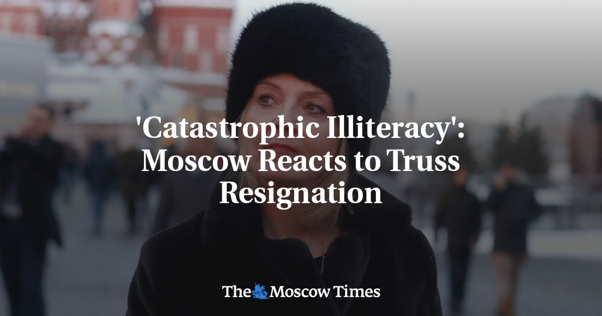 ‘Bencana buta huruf’: Moskow bereaksi terhadap pengunduran diri truss