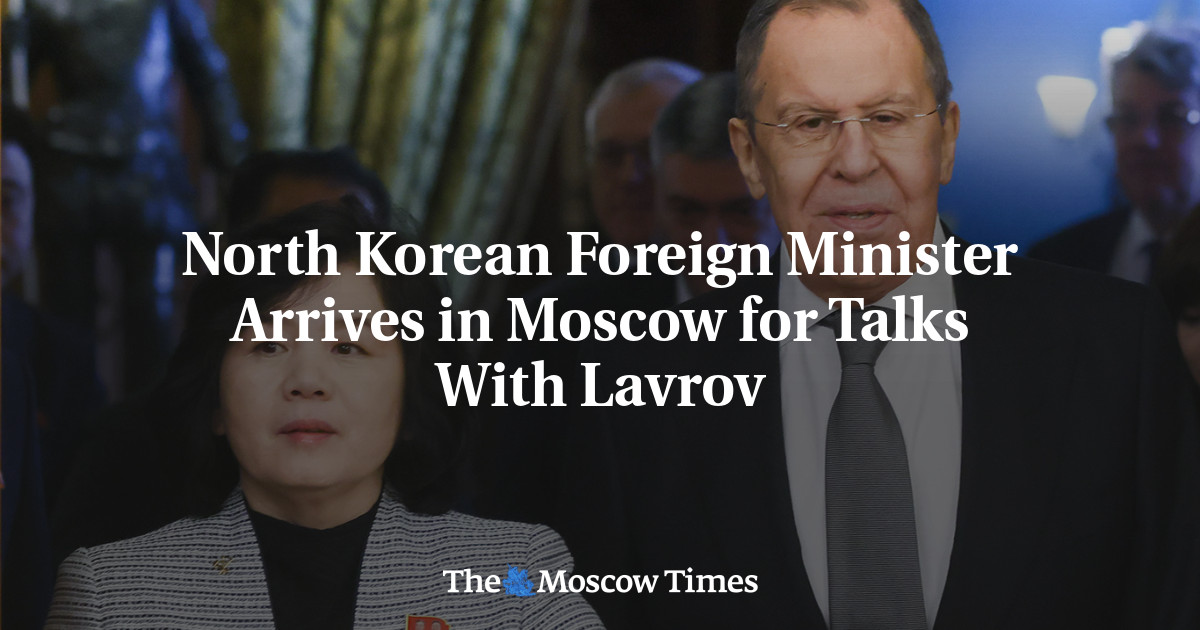 North Korean Foreign Minister Arrives in Moscow for Talks With Lavrov