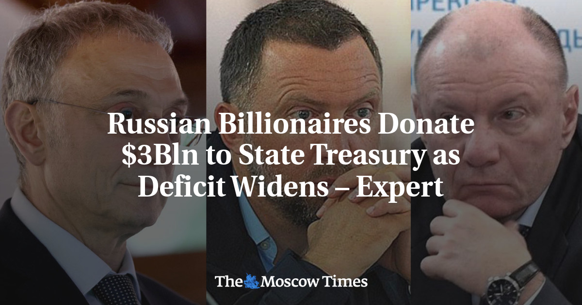 Russian Billionaires Pump $3Bln Into State Treasury as Deficit Widens – Expert