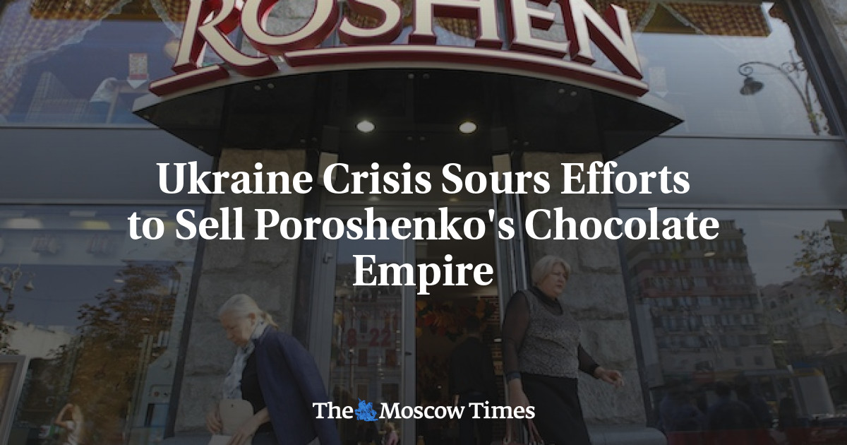 Krisis Ukraina memperburuk upaya untuk menjual kerajaan coklat Poroshenko