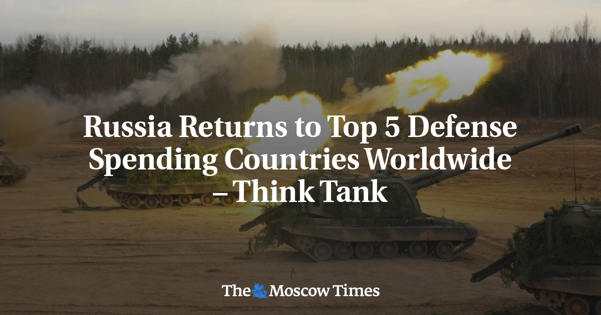 Russia Returns to Top 5 Defense Spending Countries Worldwide – Think ...