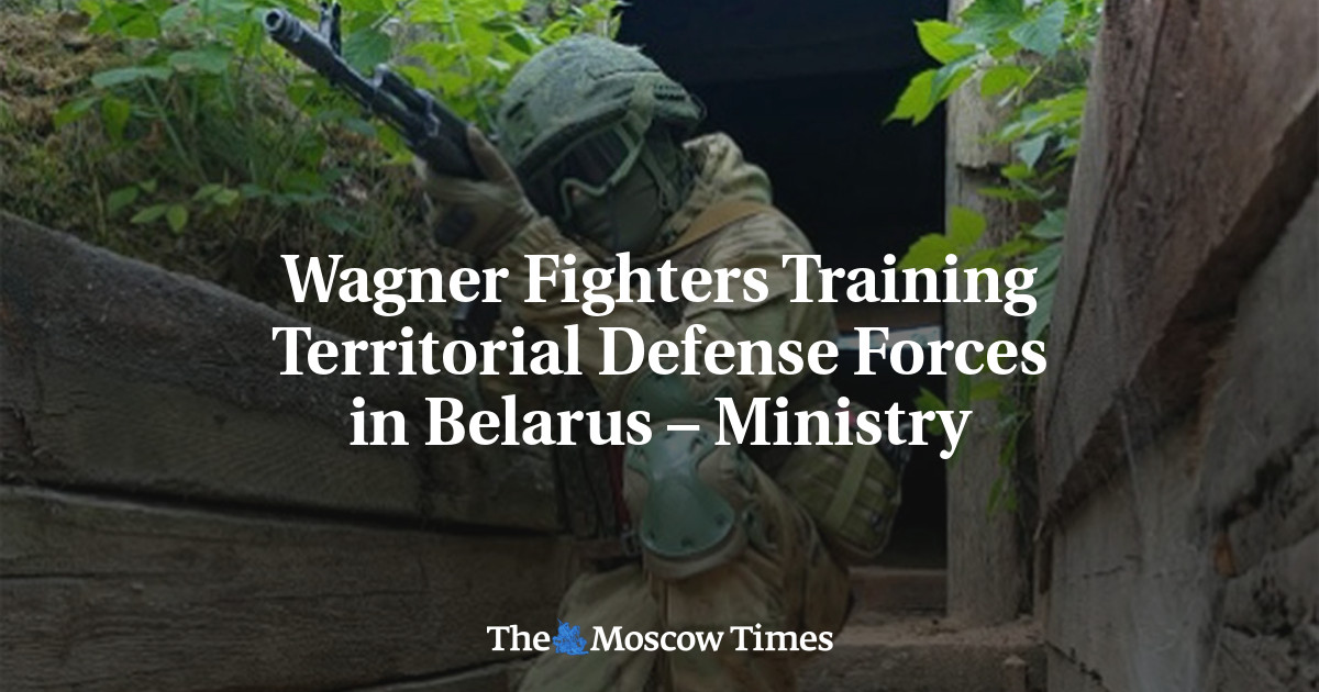 Бойцы Вагнера тренируют Территориальные силы обороны в Беларуси – Минобороны
