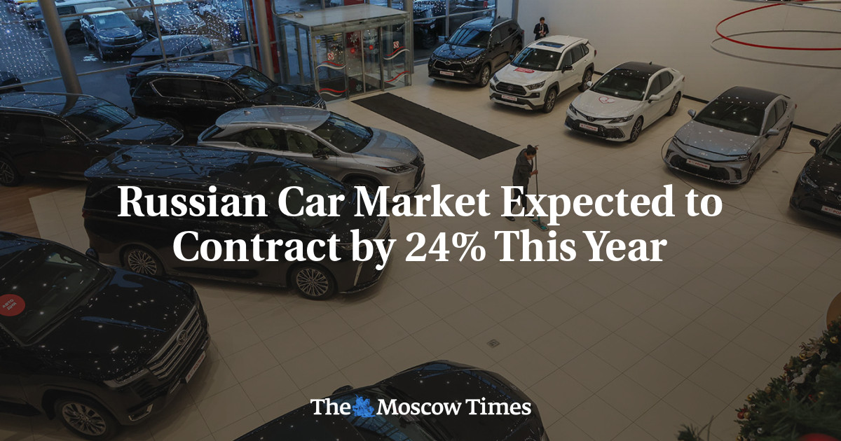 Russian Car Market Expected to Contract by 24% This Year