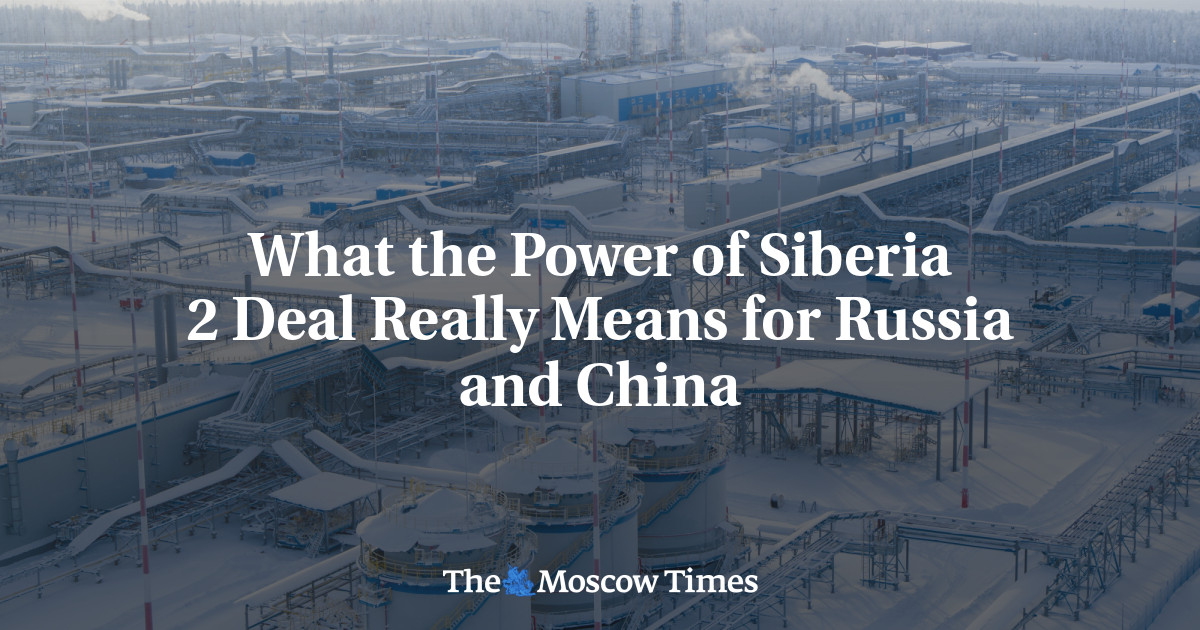 What the Power of Siberia 2 Deal Really Means for Russia and China