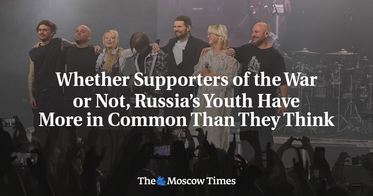 Whether Supporters of the War or Not, Russia’s Youth Have More in Common Than They Think