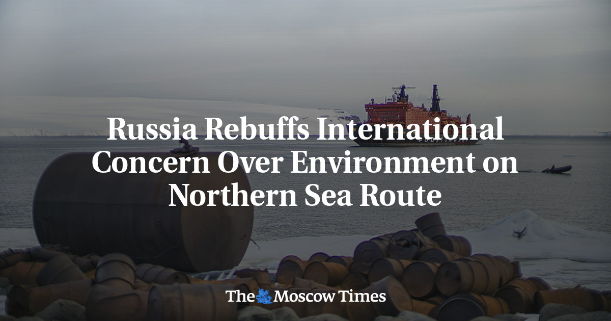 Rusia menolak kekhawatiran internasional tentang lingkungan di Rute Laut Utara