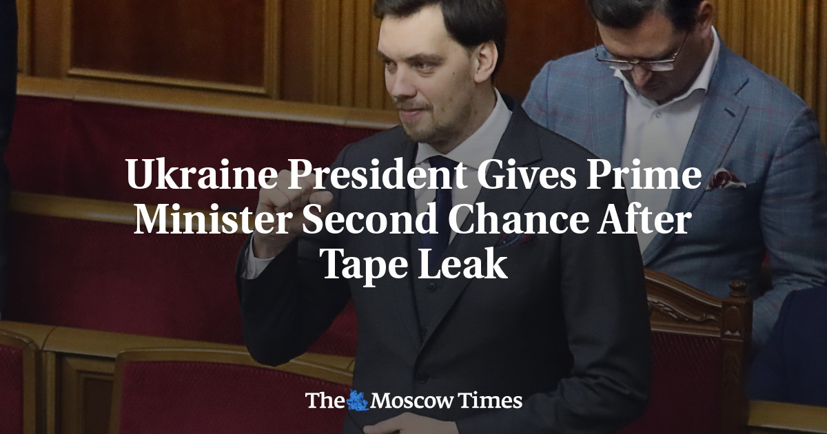 Presiden Ukraina memberikan kesempatan kedua kepada perdana menteri setelah rekaman bocor