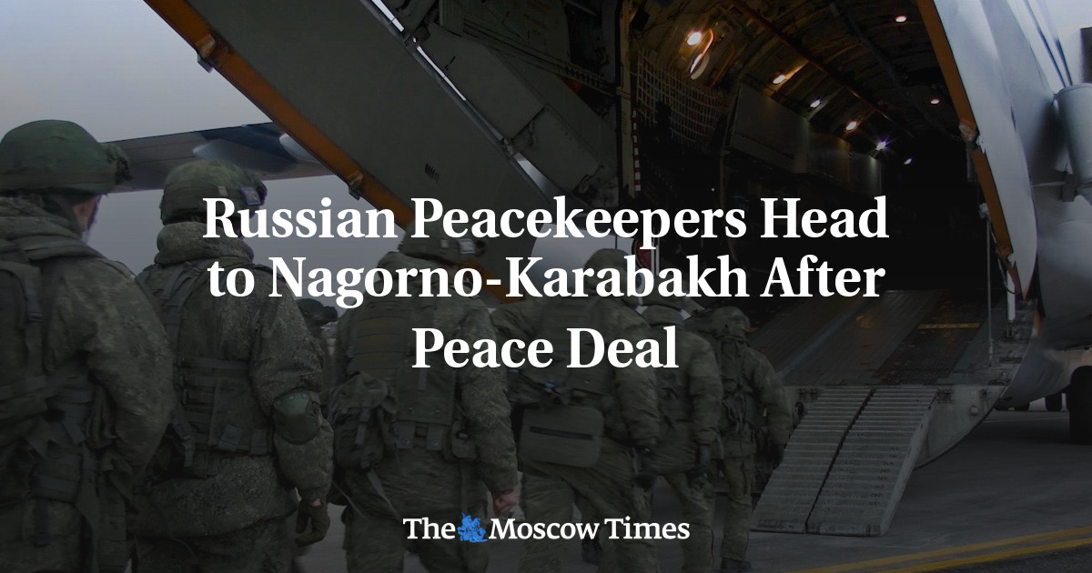 Penjaga perdamaian Rusia pergi ke Nagorno-Karabakh setelah kesepakatan damai