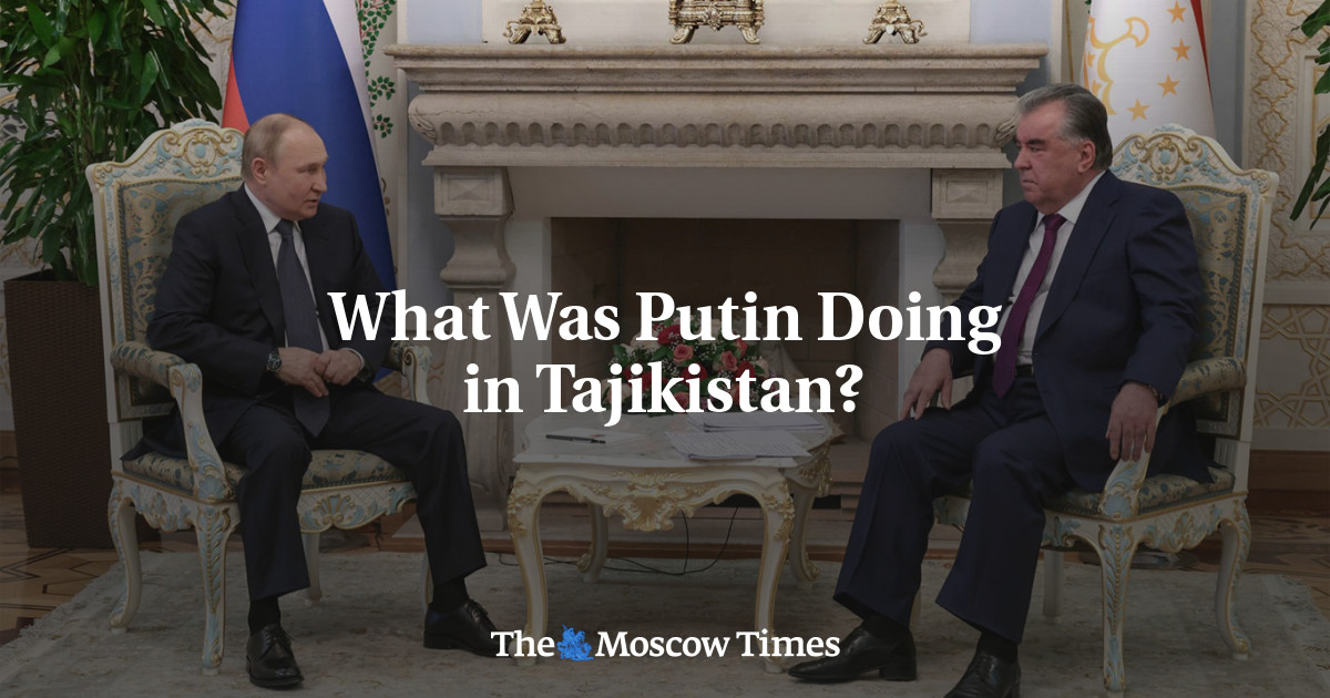 Apa yang dilakukan Putin di Tajikistan?