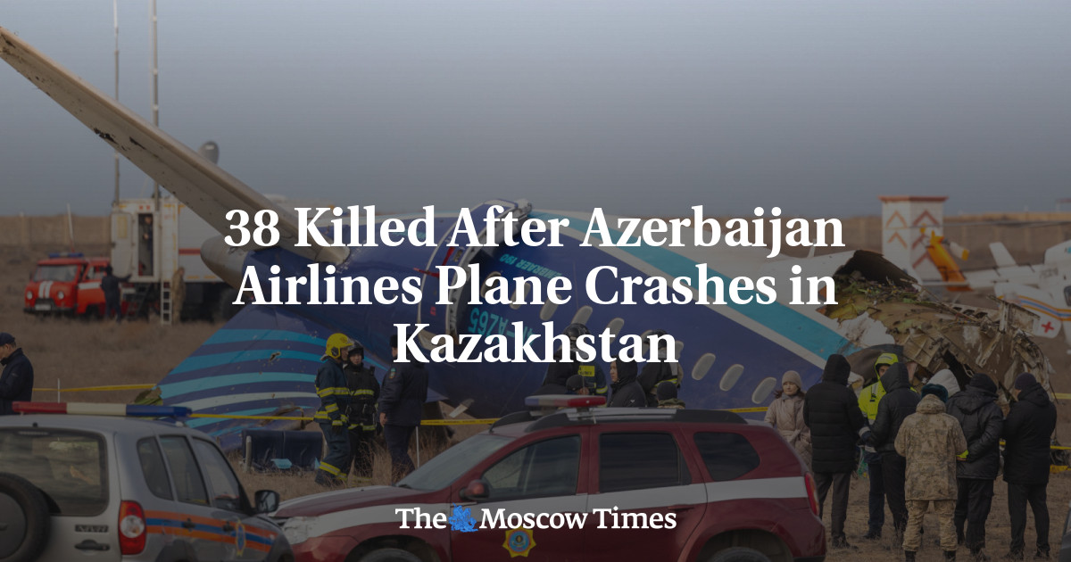 Azerbaijan Airlines Plane Crashes in Kazakhstan